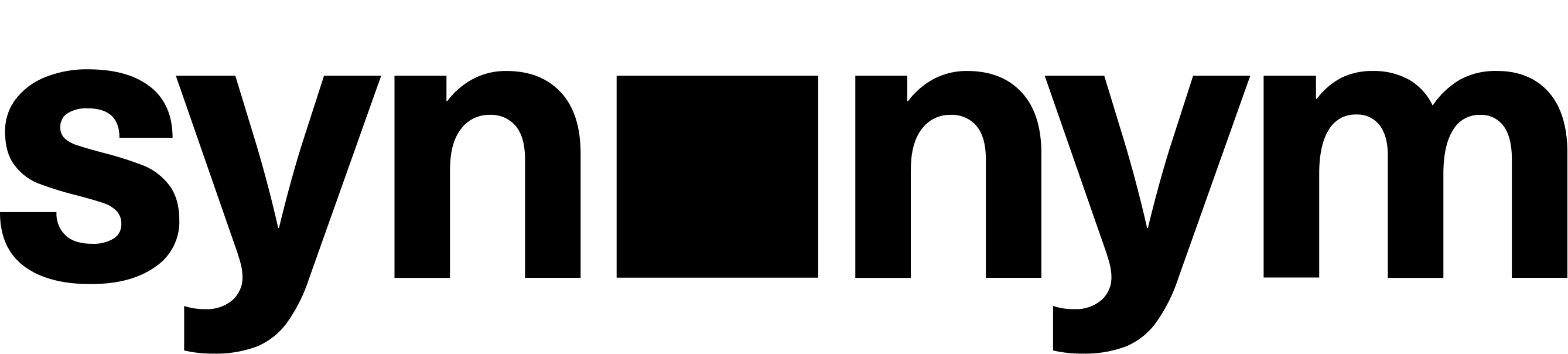 Synonym-Logo-Black