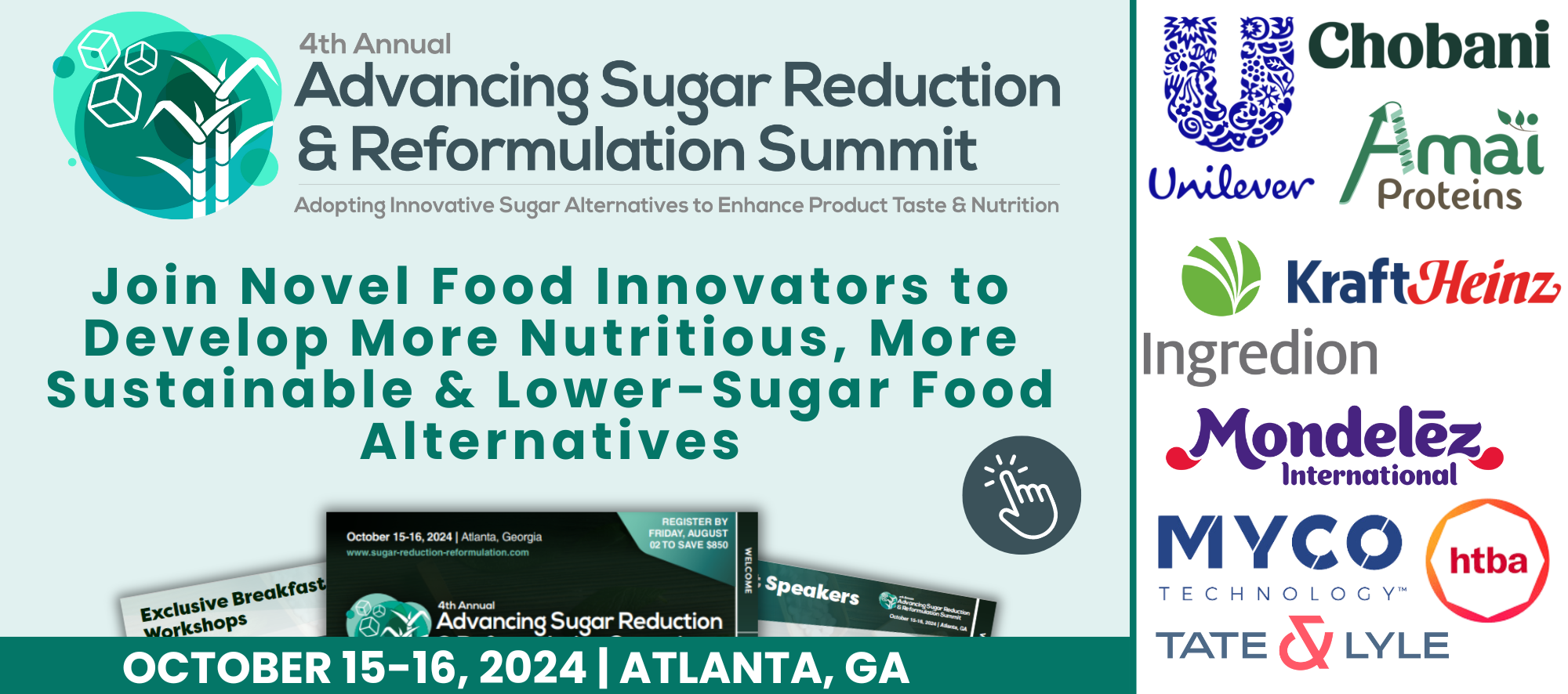 4th Advancing Sugar Reduction & Reformulation Summit